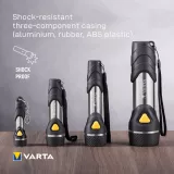 Lanterna LED Varta Day Light F20 + 2 baterii AA Varta Longlife Power