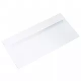 Plic DL alb autoadeziv cu fereastra 1000 buc/cutie