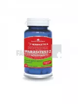 Parasites 12 Detox Forte 60 capsule 1 + 1 50% din al II lea - la