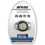 Frontale cu baterii - Lanterna de cap cu 19 LED-uri CREDD, include 3 x AAA R3, Arcas, https:b2b.globstar.ro