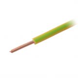 Conductor 1.5mm, monofilar galben-verde FY