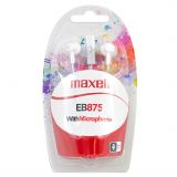 Casti Audio - Maxell casca digital stereo Ear Buds EB-875  Microfon White 304019, https:b2b.globstar.ro