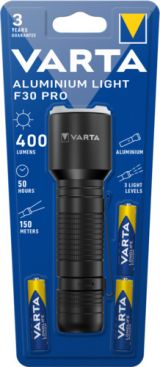 Varta lanterna Aluminium Light F30 Pro  400 lm, 3xAAA V17608 - NEW