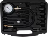 BGS DIY 62660 Compresmetru Diesel cu manometru si adaptoare, verificare presiune pana la 70 bari