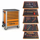 Beta 2400S-G7/E-M  Banc de scule echipat cu 7 sertare, 309 piese