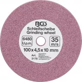 BGS 3178 Disc pentru ascutit, 100x4,5x10 mm (3/8