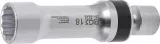BGS 6849 Cheie tubulara articulată pentru bujii 18 mm in 12 colţuri, antrenare 10 mm (3/8")