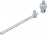 BGS 71047 Adaptor chei tubulare cu clichet, mâner culisant, antrenare 12,5 mm (1/2")