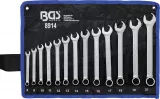 BGS 8914 Set chei combinate 8 - 21 mm, partea cheii fixe cu funcţie de clichet, 13 piese