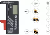 BGS DIY 63503 Tester digital baterie 1,5 V / 9 V