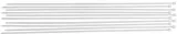 BGS DIY 80775 Set coliere pentru cablu | alb | 8,0 x 800 mm | 10 piese