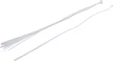BGS DIY 80779 Set coliere pentru cablu | alb | 8,0 x 1000 mm | 10 piese