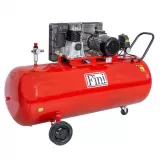Fini MK103-270-4 Compresor de aer cu piston, butelie 270 litri, presiune max.10 bari, alimentare 380 V, putere 3 KW