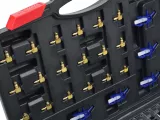 Geko G02655 Tester verificare retur injectoare Diesel, 24 adaptoare