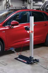 GYS 077379 Dispozitiv pentru indreptare a elementelor de caroserie auto cu fixare pneumatica pe podea, sarcina maxima de tragere 350Kg / forta
