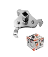 Yato YT-0826 Cheie pentru filtre de ulei cu 3 brate. 
 deschidere 63 - 120 mm.