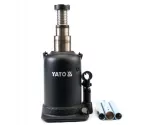Yato YT-1714 Cric hidraulic tip butelie cu 2 segmente + tija filetata pentru reglaj pe inaltime, sarcina max. 10 tone