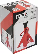 Yato YT-17311 Set 2 capre de sustinere cu sarcina max.3tone, reglabile pe inaltime 280-420mm