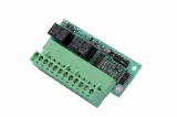 Modul extensie I/O pentru controllerele GARDIS, 8 IN/ 8 Out. Alimentare 9-14Vcc max 1A.