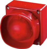 Sirena adresabila cu flash seria XP95, de culoare rosie, izolator inclus