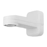 Suport perete tip brat pentru camerele PTZ Hanwha seria X, alb