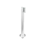 Suport aluminiu, 80*38*414mm. Poate fi folosit direct cu ProFaceX[CH],SpeedFace-V5L
