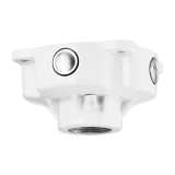 PRINDERE SI MONTAJ - Adaptor ptr tija verticala pentru camerele dome Hanwha, alb, https:b2b.sielinvest.ro