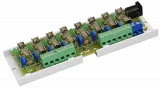 Placa  8 sigurante fuzibile de 0,5ah,  tensiune 10-30vdc