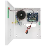 Sursa 12V DC, liniara, max 2 A in cutie metalica cu tamper si loc pentru acumulator 12V 7Ah