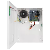 Sursa 12V DC, liniara, max 3 A in cutie metalica cu tamper si loc pentru acumulator 12V 17Ah
