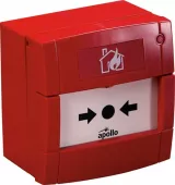 BUTON CONVENTIONAL INTERIOR, MCP RED