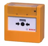 BUTON SEMNALIZARE INCENDIU GALBEN DE INTERIOR CU PROTECTIE GEAM