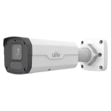 Camera Bullet IP 2MP cu lentila fixa 2.8mm, IR 80m, Mic., Alarma, PoE, IK10 - UNV LightHunter