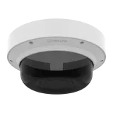 Carcasa camera DOME  cu bulă transparentă fumurie Aluminiu și Policarbonat