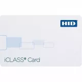 Cartela tip Contactless Smart Card iCLASS 2k, 13.56MHz PRGMD,F-GLOSS,B-GLOSS,MATCH#, NO SLOT