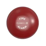 Dispozitiv conventional de avertizare incendiu tip clopot 6", culoare rosie, cu baza mica - de interior