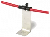 Clips prindere cablu termosensibil  de tip L (50mm) otel inoxidabil, (pachet de  100 buc )
