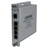SWITCH 4 PORTURI, 100MBPS, 4RJ45, PORT CUPRU