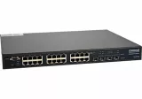 Switch cu management incorporat, 24 Porturi 10/100/1000Tx + 2 Combo Porturi 10/100/1000Tx sau 100/1000Fx, 2 Porturi 100/1000Fx SFP, 1U 19inch Rack Mount