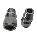 Presetupe pentru cablu armat, ATEX eXD, 1/2 inch, alama placata cu nichel