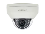 Camera video dome antivandal Wisenet HD+, 4MP, 2560 x 1440@ 30fps, 0.26 Lux@F1.8 (Color), 0 Lux (B/W: IR LED on), lentila fixa 2.8mm