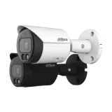 Camera video IP  bullet, 4MP, Dual llumination, LED alb/IR 30m, 2.8 mm, Microfon,lentila fixa 2.8 mm, WizSense, Microfon, Mirco SD
