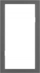 Frame for PIR wall mounting box - medium gray