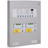 Centrala  conventionala de stingere , 4 zone de intrare  si 2  de stingere , spatiu pentru doi acumulatori de 12v/7ah