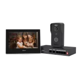 Kit videointerfon IP Dahua Eco Series , 1MP, 1 familie aparent, 7 inch, IC card, PoE