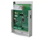 Duo, modul wireless, functioneaza ca emițător sau repetor, fracventa 868MHz, bidirecțional, pana la 64 de periferice wireless/128 de zone wireless, include carcasa