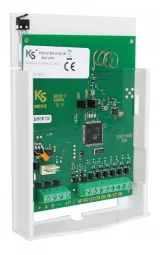 Duo universal, modul wireless bidirectional pentru conectarea echipamentele wireless Ksenia la orice model de centrala de efractie,   pana la 32 de periferice wireless/ 96 de zone wireless