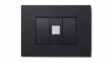 Domus, multisenzor pentru automatizari, detectie prezenta, temperatura, umiditate si intensitate de lumina(Lux ), compatibil cu centralele Lares 4.0, conectare pe KS-Bus, montare in doza de perete.