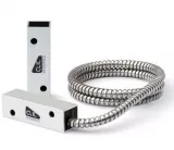 Contact magnetic aplicabil, profesional, protectie antimasking, constructie compacta, carcasa din aluminiu anodizat, protectie din inox pentru cablu(50 cm)