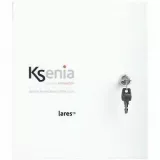 Cutie metalica Ksenia (325x440x90mm) culoare alba, inchidere laterala, siguranta fuzibila de 2A (included) si sursa de alimentare de  15 Vdc - 3,4 A, pentru centralele Lares 4.0.